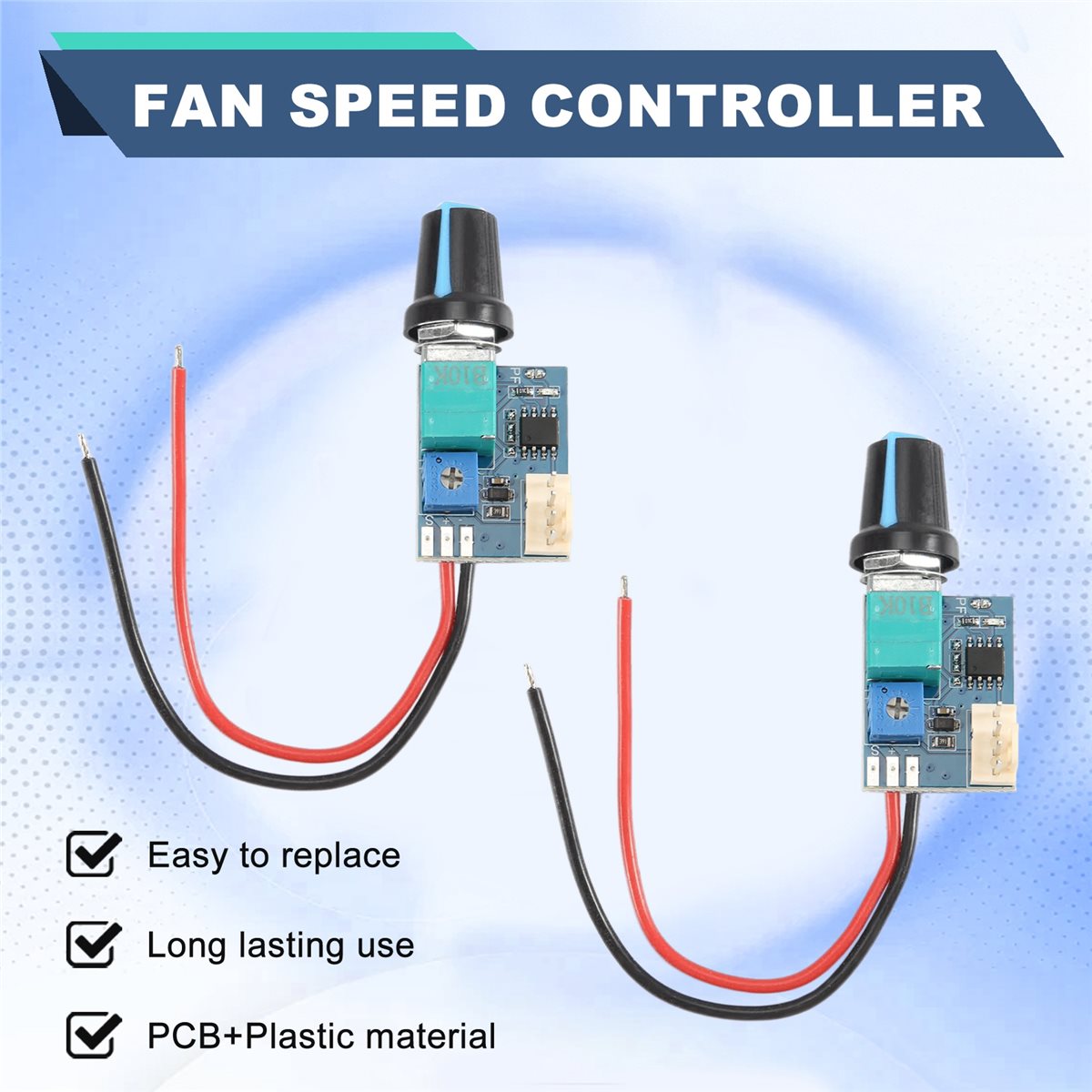 Case Fan Controller - DTD4 【50% OFF】2PCS DC12V 4 Pin