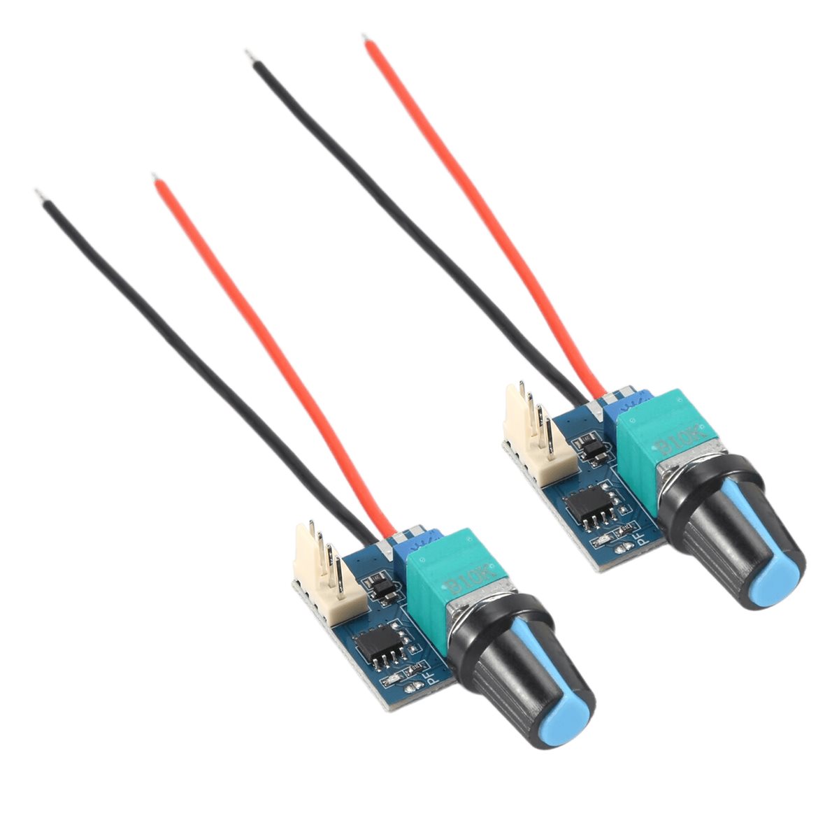 DTD4 【50% OFF】2PCS DC12V 4 Pin - Case Fan Controller ulasan dan harga