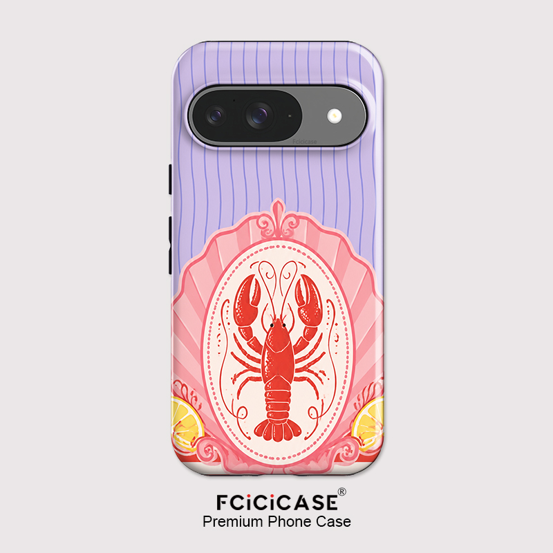 Fcicicase Lobster Print Phone  - Matte Pc Case ulasan dan harga