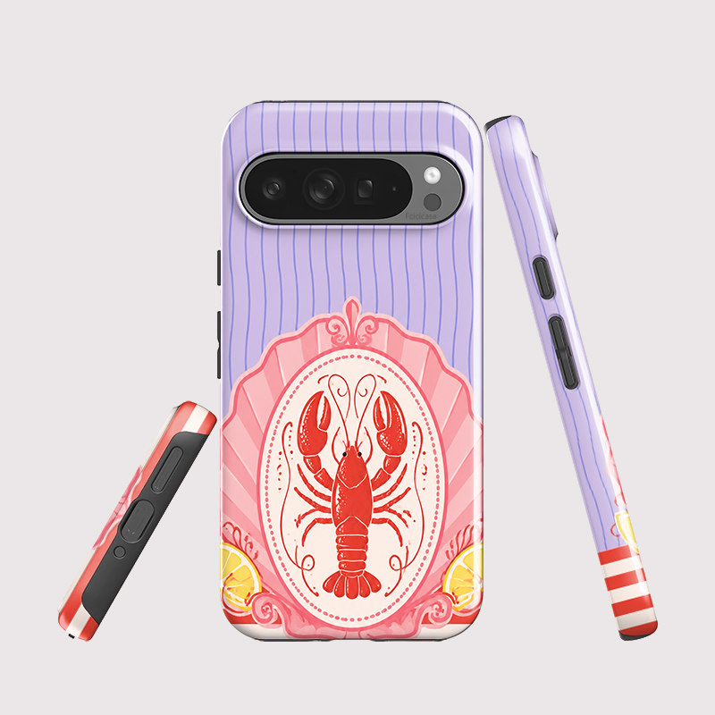 Fcicicase Lobster Print Phone  - Matte Pc Case ulasan dan harga