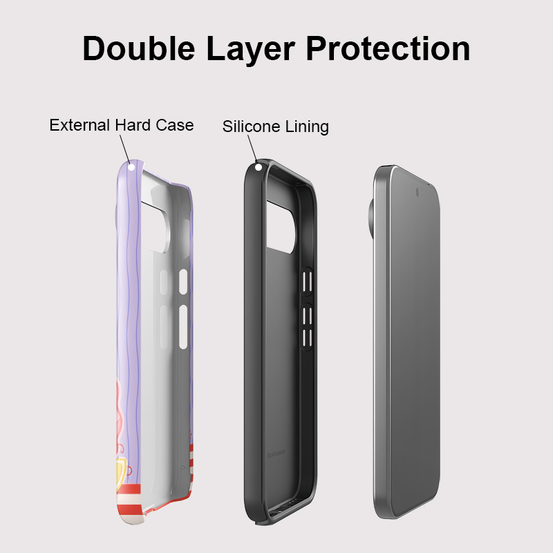 Fcicicase Lobster Print Phone  - Matte Pc Case ulasan dan harga
