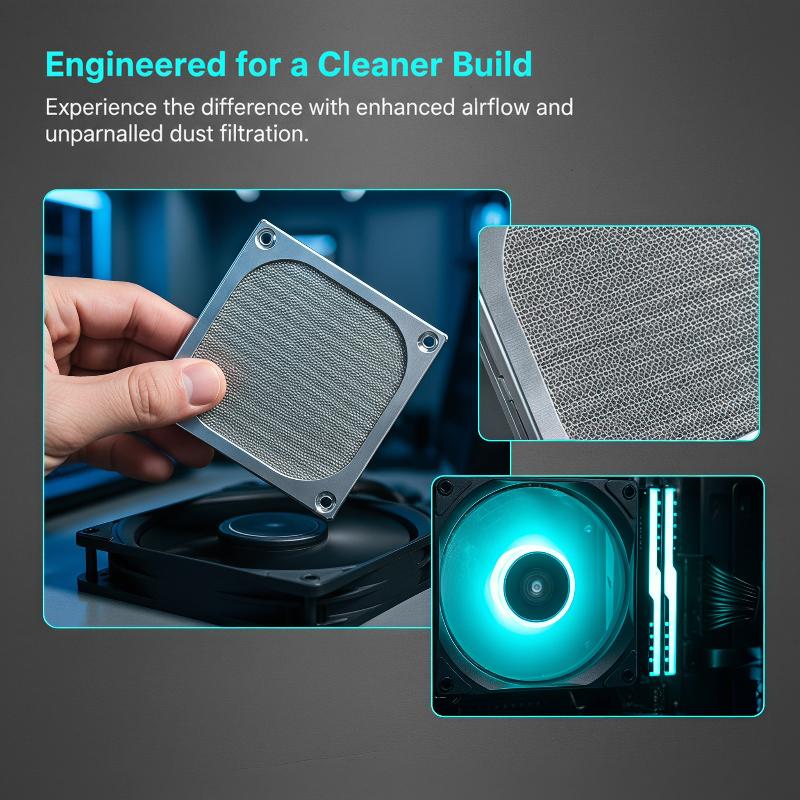 Magnetic PC Case Fan Dust Filt - Dust Filter Pc ulasan dan harga