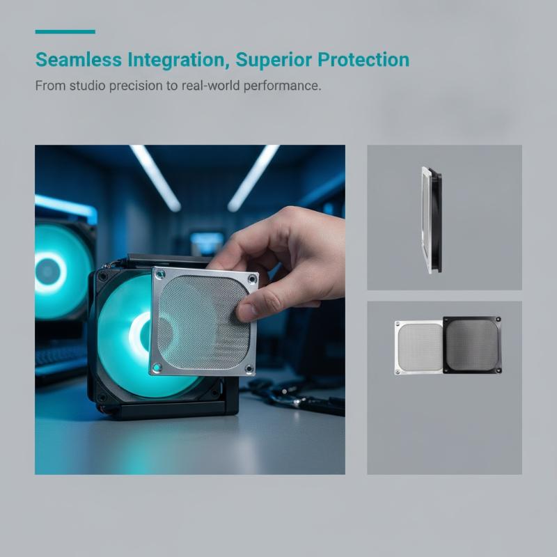 Magnetic PC Case Fan Dust Filt - Dust Filter Pc ulasan dan harga