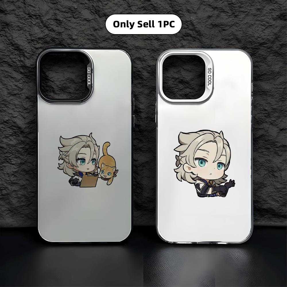 Albedo G-genshin Impact Phone  - Matte Pc Case ulasan dan harga