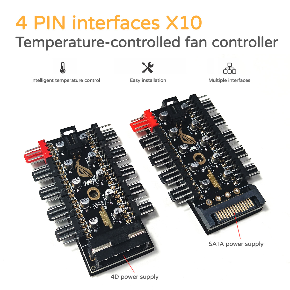 12V 4-Pin PWM Fan Controller H - Case Fan Controller ulasan dan harga