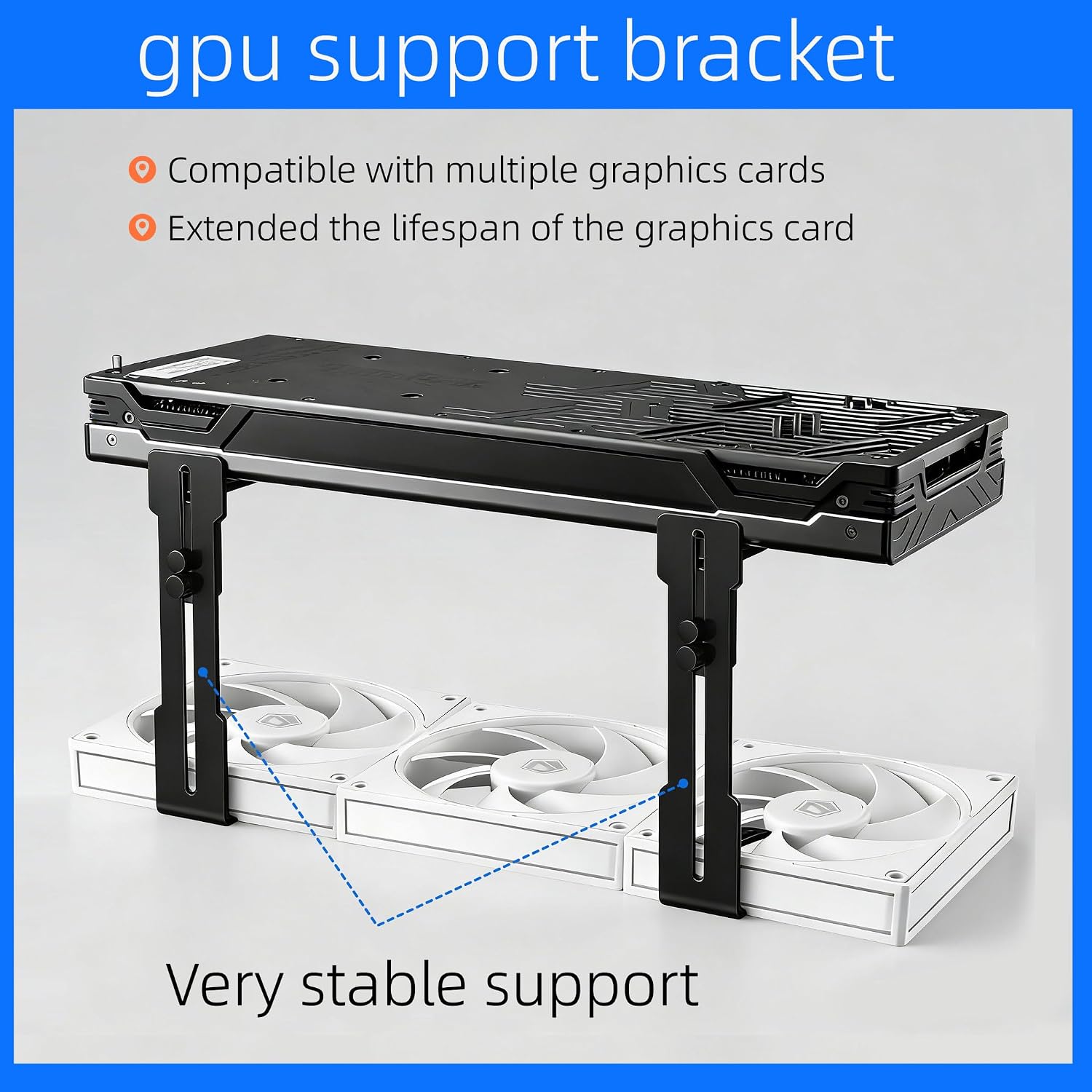 GPUHOLD Graphics Card Holder A - Atx Case ulasan dan harga
