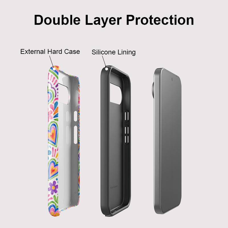 Fcicicase For Pixel 10A Love H - Matte Pc Case ulasan dan harga