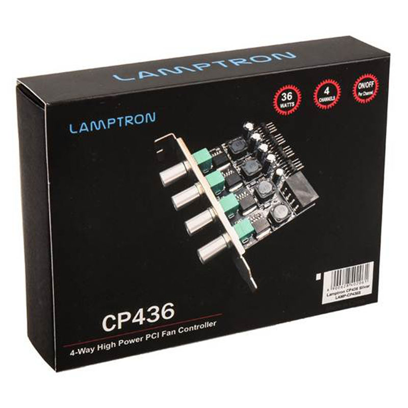 LamptronCP436   4-port fan con - Case Fan Controller ulasan dan harga
