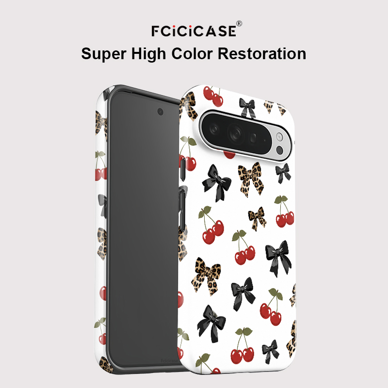 Fcicicase Bow Knots Cherry Pho - Matte Pc Case ulasan dan harga