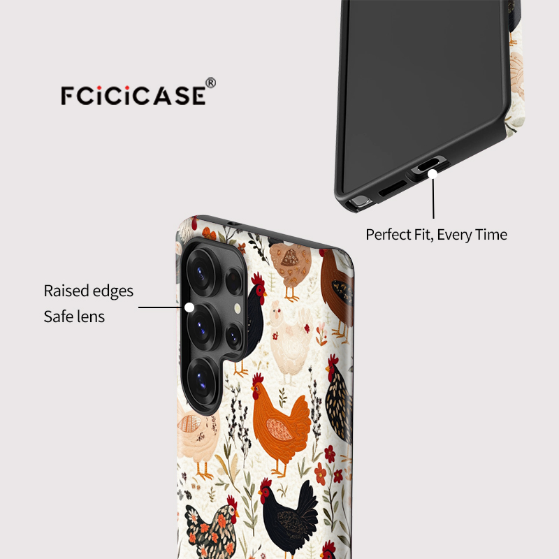 Fcicicase Matte Funda Phone Ca - Matte Pc Case ulasan dan harga